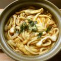 花時計咲いた's cooksnap of when they made あったか＾＾鍋焼きカレーうどん♡.