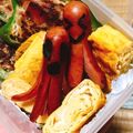 k＿rio's cooksnap of when they made お弁当に＊赤ウインナーのお花＊.