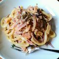 mamin117's cooksnap of when they made 簡単♡節約♡冷凍うどんでカルボナーラ風♡.