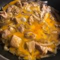amedama456's cooksnap of when they made 白だし香る✤関西風親子丼.