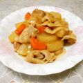 ＠迷子＠'s cooksnap of when they made 豚肉にひと手間！大根と豚バラ肉の味噌煮.