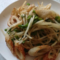 とも☆♪☆♪'s cooksnap of when they made もう1品に☆ちくわとピーマンもやし炒め☆.