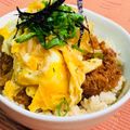 島子☆'s cooksnap of when they made 冷凍食品でお手軽！カツ丼.