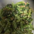 べあーるぶい's cooksnap of when they made [簡単]小松菜のごま和え.