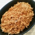 あーこ姐's cooksnap of when they made いろいろ使える☆うちのツヤツヤ鶏そぼろ.