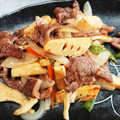 よっぴーもも's cooksnap of when they made 牛肉とたけのこの塩炒め.