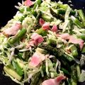 ame-ikuru's cooksnap of when they made アスパラ＆ベーコン・キャベツ・きのこ炒め.