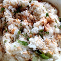 QlittleC's cooksnap of when they made 簡単さっぱり✨鮭と大葉の寿司飯.