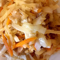 はに333's cooksnap of when they made 常備菜にも。大根と玉ねぎとツナの簡単炒め.