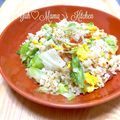 YUH♡ママ's cooksnap of when they made 超簡単！レタスのあっさりチャーハン^_^.