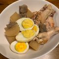 くろねこ＾＾'s cooksnap of when they made 大根と手羽元の煮物.