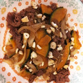 みほ。's cooksnap of when they made かぼちゃと牛肉のガリバタめんつゆ炒め.