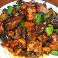 クックVOY1Q3☆'s cooksnap of when they made 簡単-人気の鶏肉ナスピーマンの甘味噌炒め.