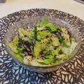 tikariri's cooksnap of when they made まぜるだけ～レタスと大葉のゆかりサラダ☆.