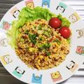 もぐ・ω・くま's cooksnap of when they made 納豆と卵のチャーハン.