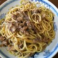 クック6KKOG4☆'s cooksnap of when they made さば缶アレンジ！和風パスタ✨.