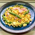 はらぺこしろうさぎ's cooksnap of when they made ☼アスパラとベーコンと卵のシンプル炒め.