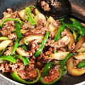 こしこさん's cooksnap of when they made ご飯が進む！ナスとピーマンの肉味噌炒め.