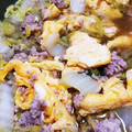 THRSママ's cooksnap of when they made 白菜と豚ひき肉の中華風あんかけ丼.