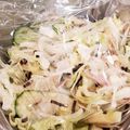 かみわかめ's cooksnap of when they made 春きゃべつと新玉ねぎのサラダ.