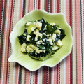 チェックのミニくま's cooksnap of when they made ワカメと胡瓜のスパイシーな白和え.