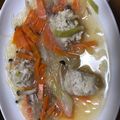 ぽぬぅ's cooksnap of when they made あったまるね♥鶏団子スープ.
