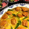 みこみこコロッケ's cooksnap of when they made 麺つゆで簡単！魚河岸あげと絹さやの卵とじ.