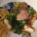 フードセラピー's cooksnap of when they made 絹厚揚げとピーマン、ベーコンの炒め物.