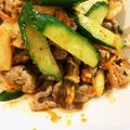 クックA5EVKW☆'s cooksnap of when they made 簡単なのに激ウマ！豚キムチきゅうり入り.