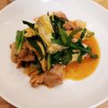 あさりasari's cooksnap of when they made 大分の定番にら豚.