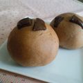 Saretta's cooksnap of when they made chocoばななパン.