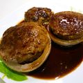 マダムカフェ♡'s cooksnap of when they made 新玉ねぎを食らいつくすハンバーグ！.