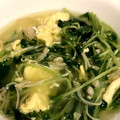 おきむや's cooksnap of when they made 豆苗とえのきのスープ.