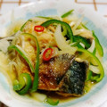 うやぼう's cooksnap of when they made たっぷり玉ねぎさば南蛮漬け.