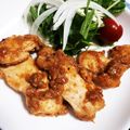 “ありあ”'s cooksnap of when they made ふんわり♪鶏むね肉の梅ゴマソースソテー♪.