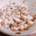 うにぃぃぃ's cooksnap of when they made おかゆ嫌い離乳食♪パラパラ合挽き肉そぼろ.