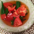 クック8DI5OS☆'s cooksnap of when they made トマトとおくらのお浸し.