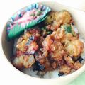 kaokaofood's cooksnap of when they made サクサク♪アスパラの彩り かき揚げ.