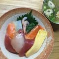 はーとねこ's cooksnap of when they made お刺身盛り合わせで・海鮮丼.