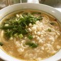 まり餅's cooksnap of when they made 白味噌と豆板醤のピリまろ☆うどん♪.