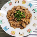 もぐ・ω・くま's cooksnap of when they made 豚肉と玉ねぎの炒め（焼肉のたれ）.