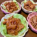 まな's cooksnap of when they made ☆豚こまのポークケチャップ☆.