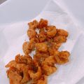 真観子さん's cooksnap of when they made 糖質制限◆1度に大量！鶏皮の一口カリカリ.