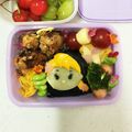 tomonaba's cooksnap of when they made キャラ弁♪アナと雪の女王♪エルサ.
