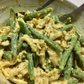 さゆりん♡'s cooksnap of when they made いんげんと鶏ささみの和え物。.