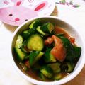 えりりんちゃん♡'s cooksnap of when they made 胡瓜の消費に♡無限梅キュー.