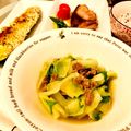 ainuinu's cooksnap of when they made 山東白菜（山東菜）のさっと炒め.