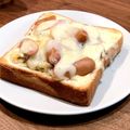 chiichan13's cooksnap of when they made キャベチーズトースト.