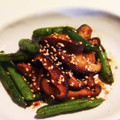 さつき⭐ママ's cooksnap of when they made いんげんと椎茸の油炒め.