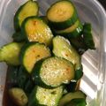 やーしー's cooksnap of when they made 豆板醤　旨辛胡瓜のキューちゃん　大量消費.